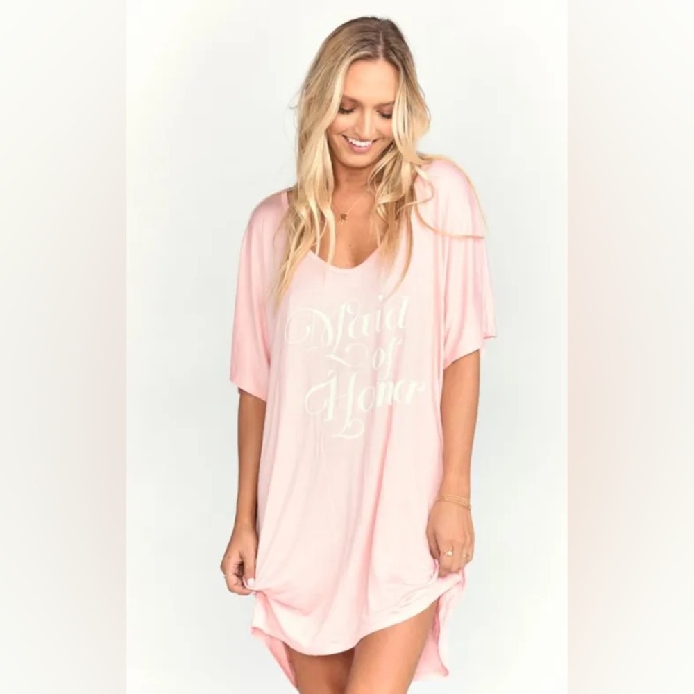 Show me your mumu benji tunic tee Maid of Honor